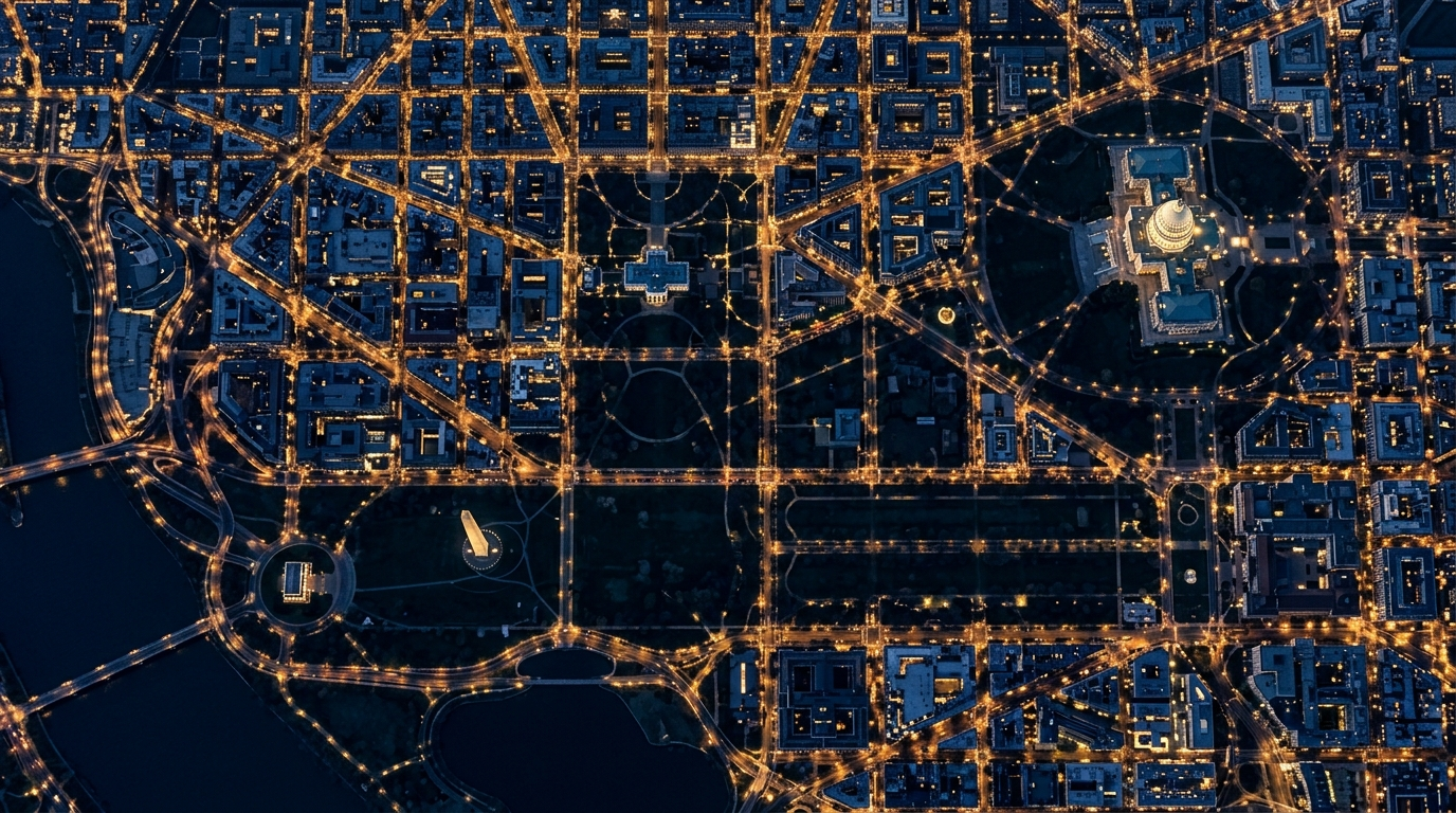 Aerial city view